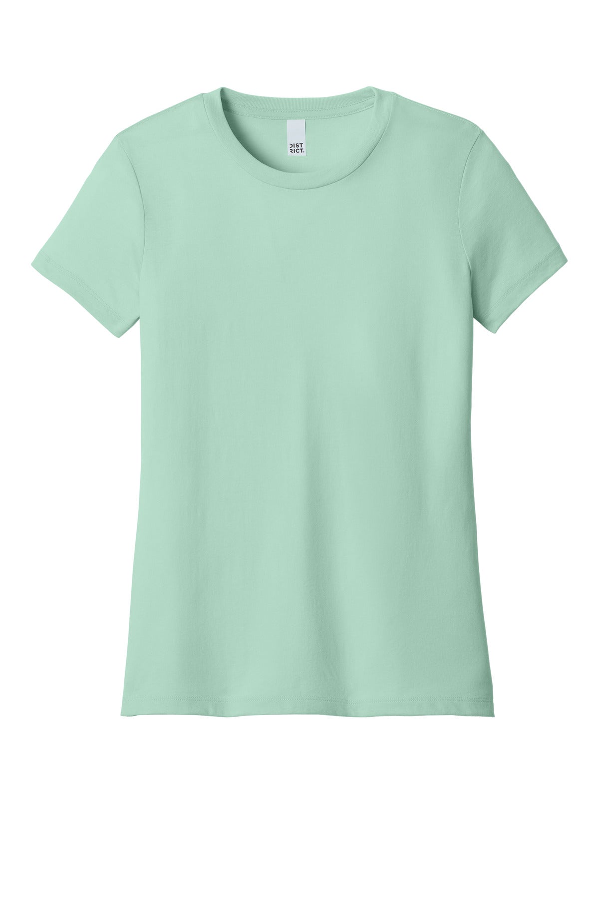 District Women's Perfect Weight CVC Tee DT188 Frosted Mint