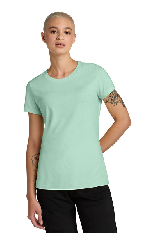 District Women's Perfect Weight CVC Tee DT188 Frosted Mint