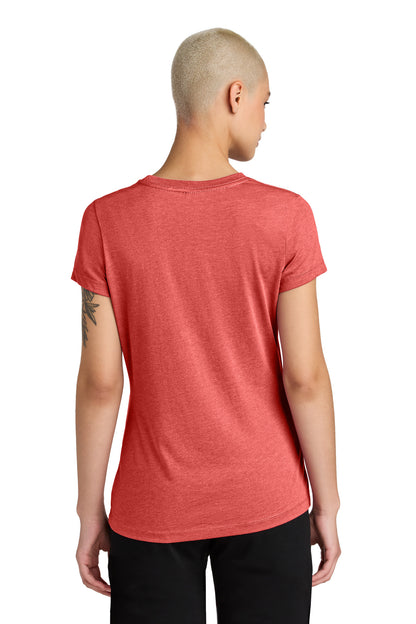 District Women's Perfect Weight CVC Tee DT188 Geranium Heather