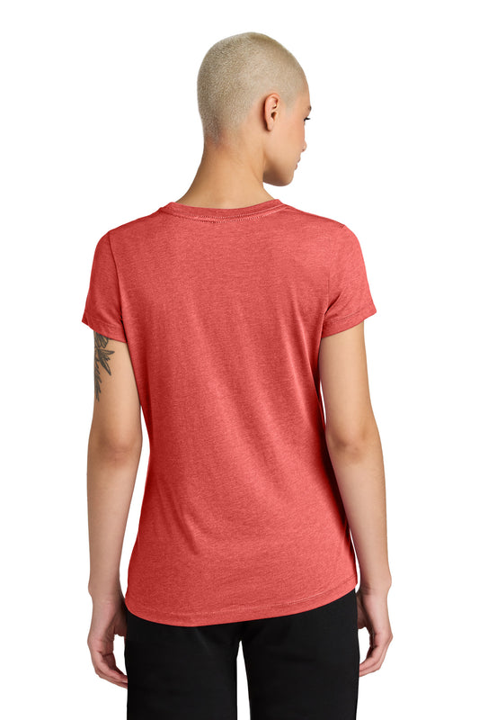 District Women's Perfect Weight CVC Tee DT188 Geranium Heather