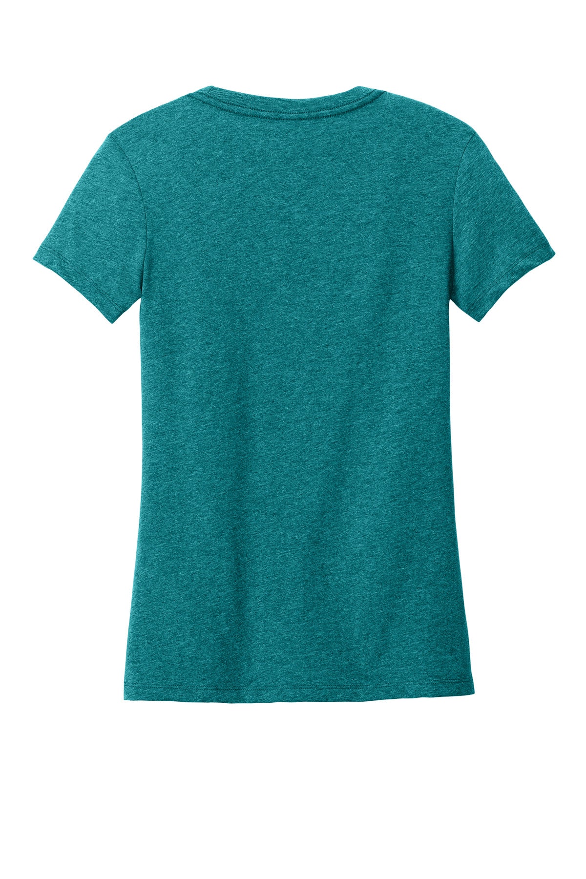 District Women's Perfect Weight CVC Tee DT188 Heathered Teal