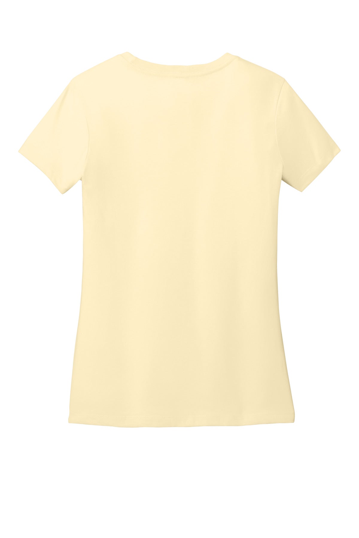 District Women's Perfect Weight CVC Tee DT188 Soft Yellow