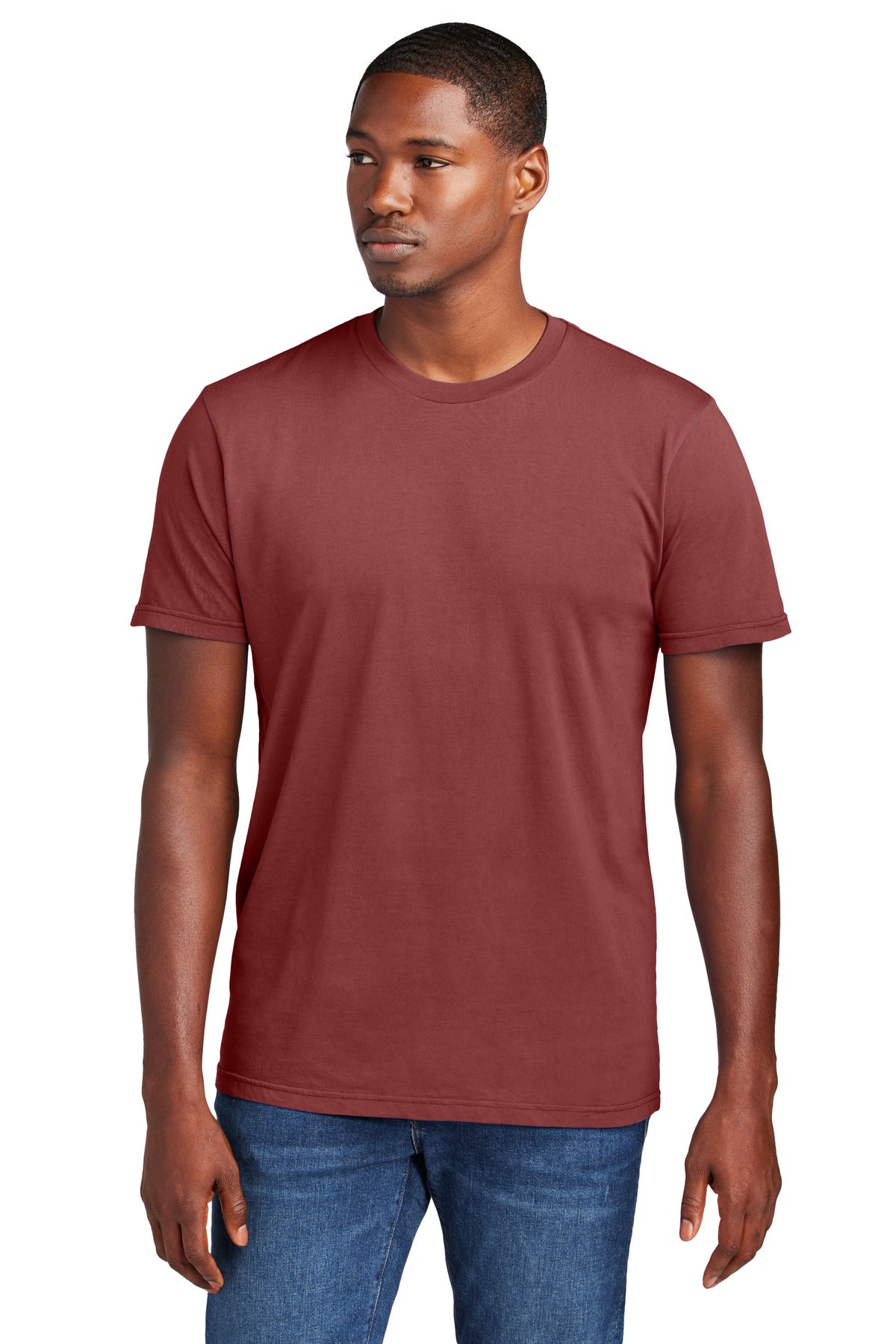 District Wash Tee DT2101 Garnet