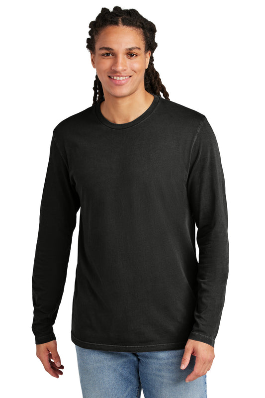 District Wash Long Sleeve Tee DT2103 Black