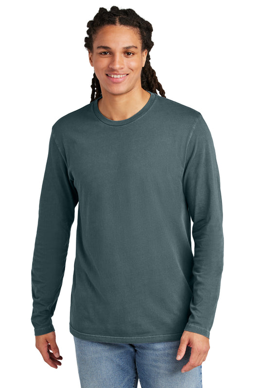 District Wash Long Sleeve Tee DT2103 Deep Steel Blue