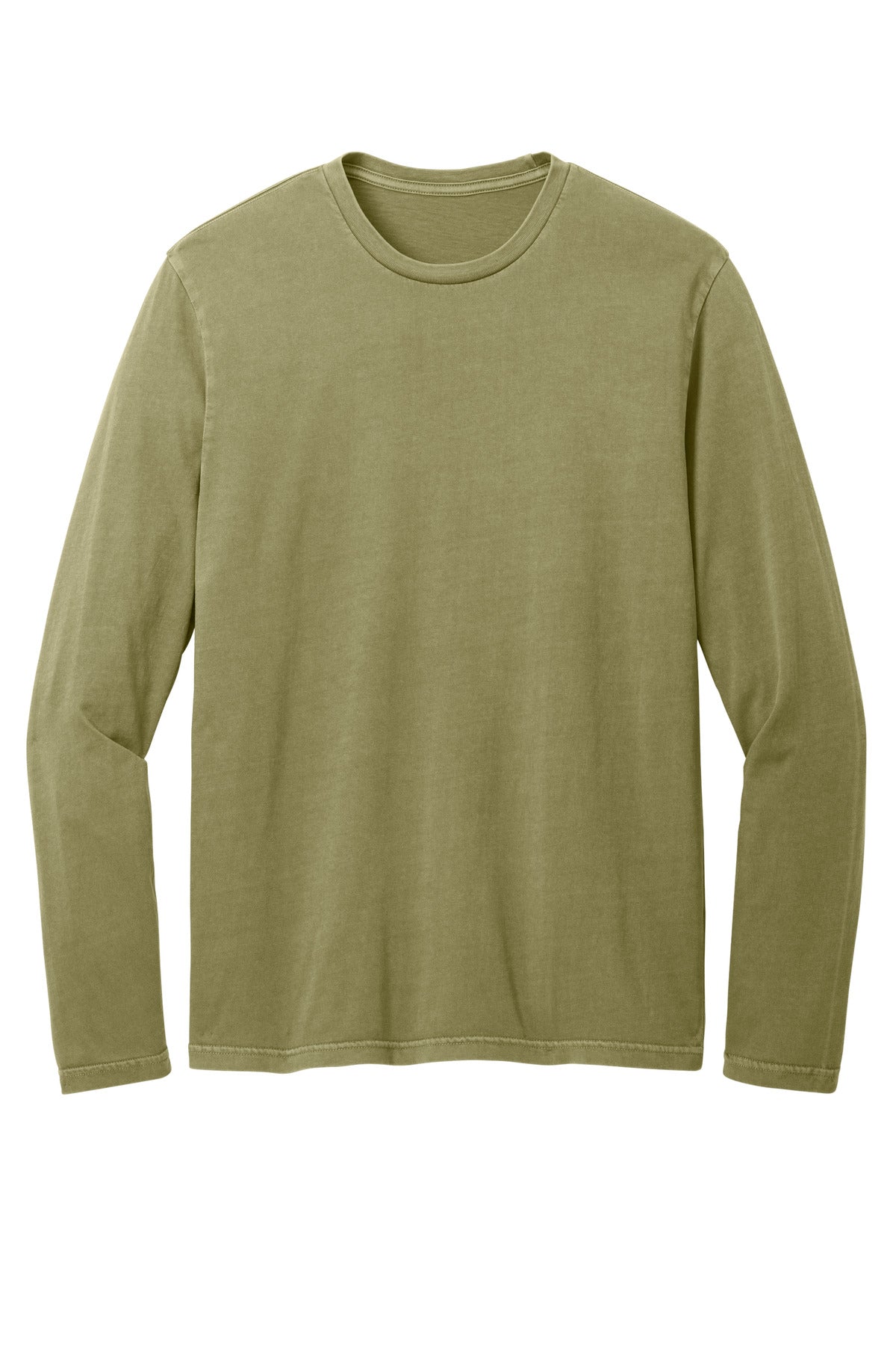 District Wash Long Sleeve Tee DT2103 Olive Drab Green