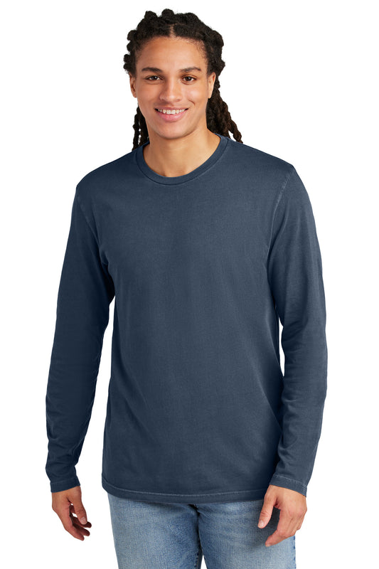District Wash Long Sleeve Tee DT2103 True Navy