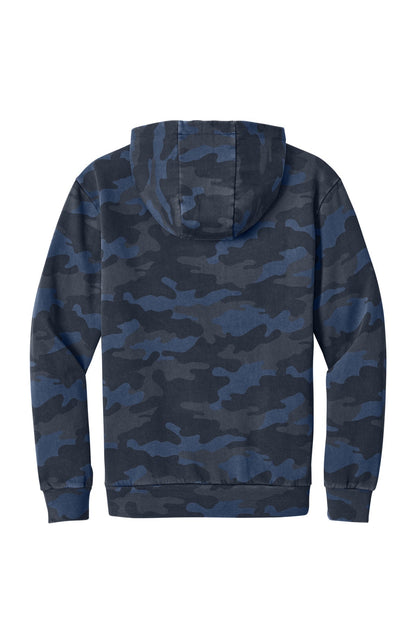 District Wash Camo Fleece Hoodie DT2200C image 4