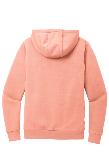 District Wash Fleece Hoodie DT2200 Cactus Rose Pink