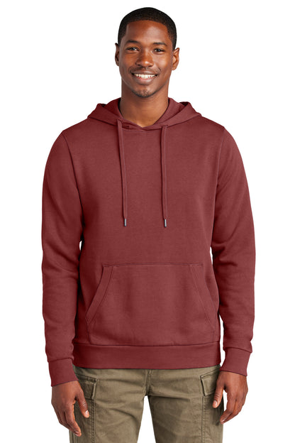 District Wash Fleece Hoodie DT2200 Garnet