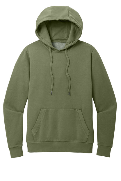 District Wash Fleece Hoodie DT2200 Olive Drab Green