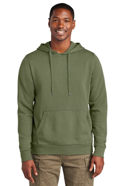 District Wash Fleece Hoodie DT2200 Olive Drab Green