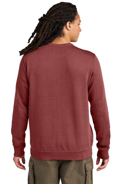 District Wash Fleece Crew DT2204 Garnet