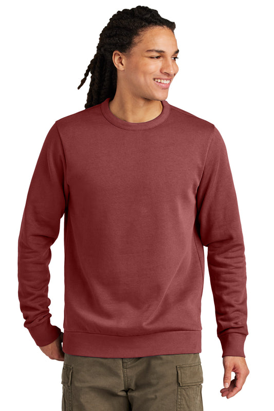 District Wash Fleece Crew DT2204 Garnet