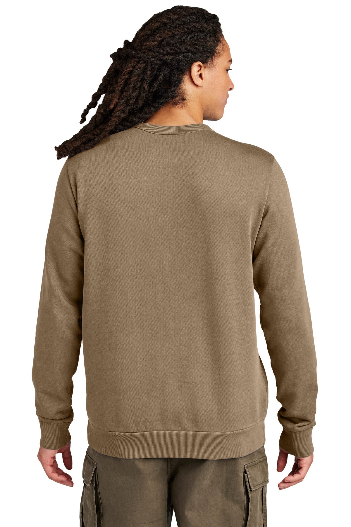 District Wash Fleece Crew DT2204 Mushroom