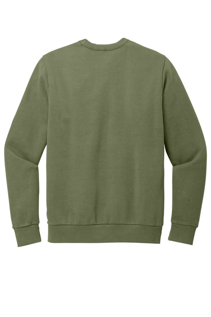 District Wash Fleece Crew DT2204 Olive Drab Green