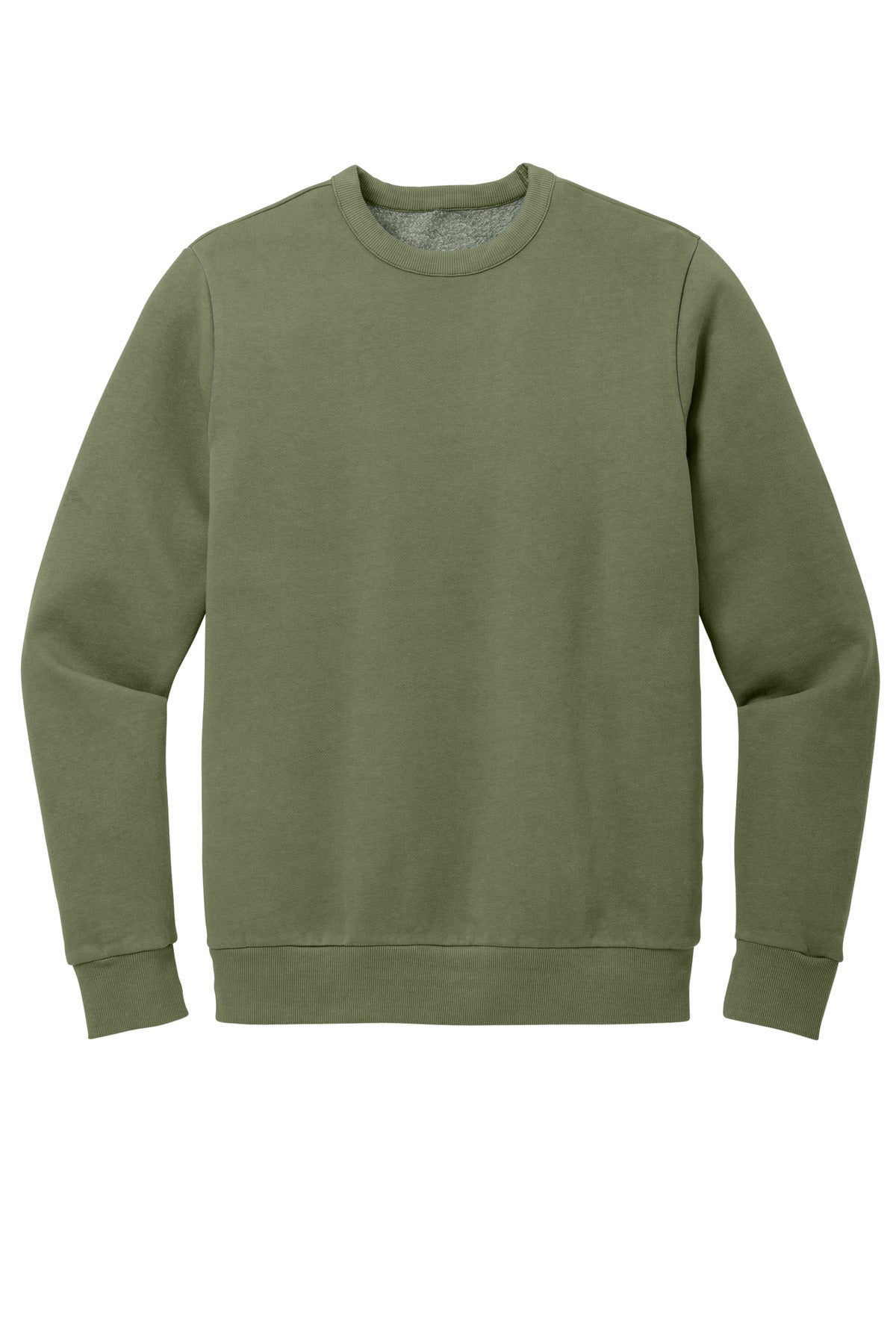 District Wash Fleece Crew DT2204 Olive Drab Green