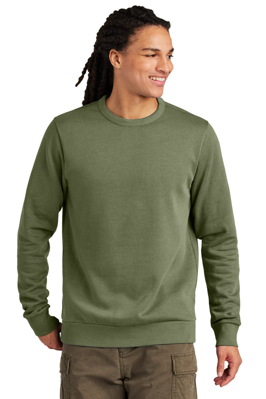 District Wash Fleece Crew DT2204 Olive Drab Green