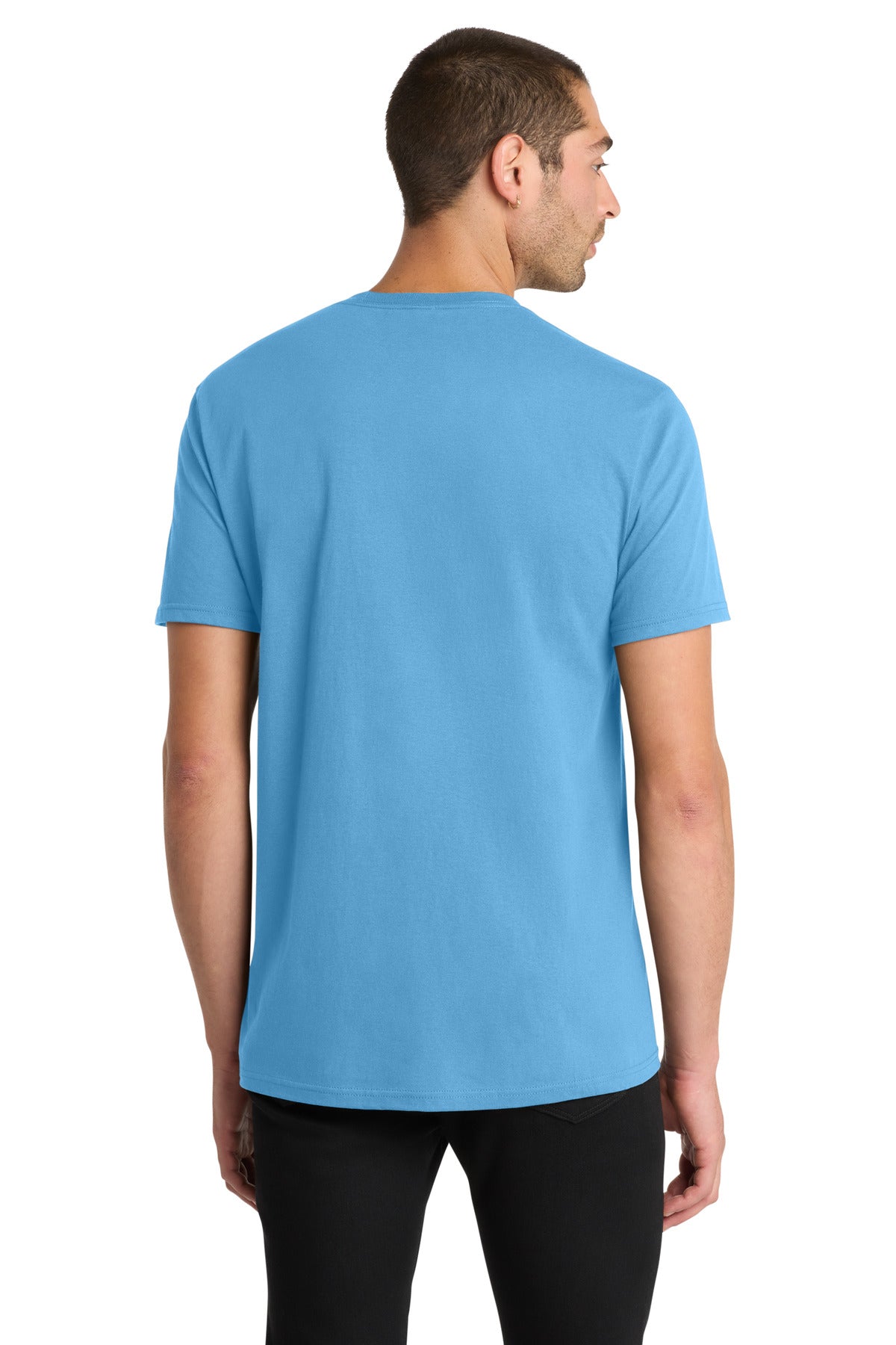 District The Concert Tee DT5000 Aquatic Blue