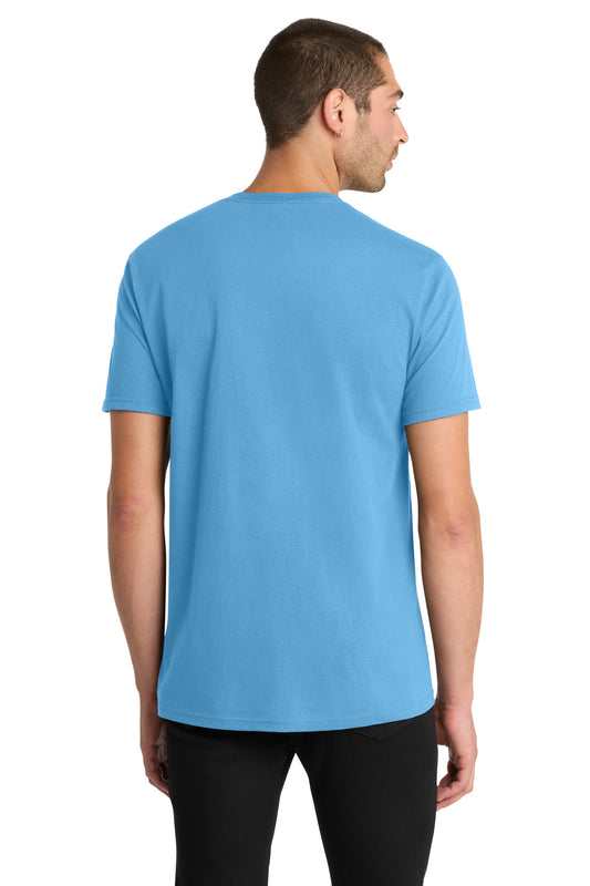 District The Concert Tee DT5000 Aquatic Blue
