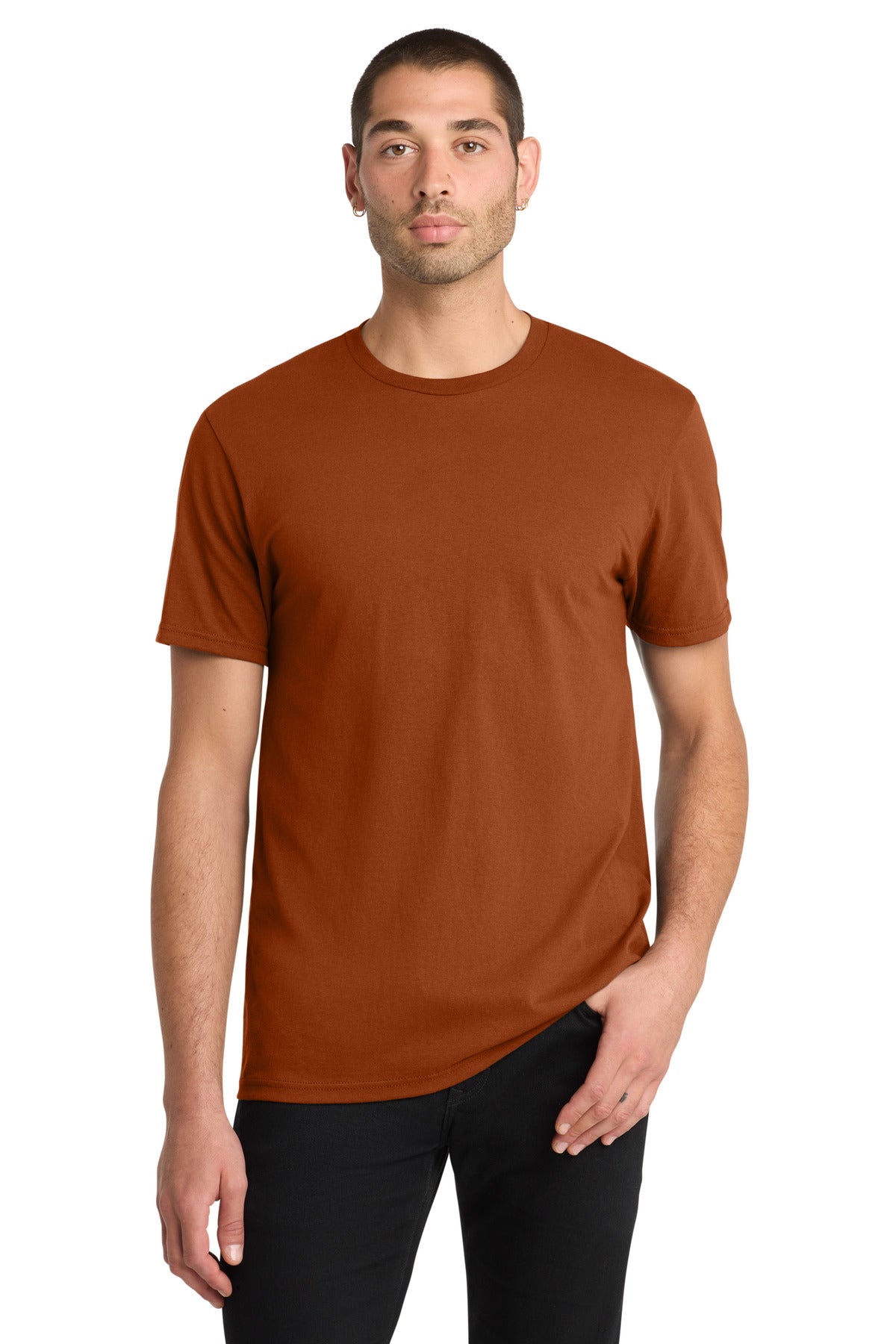District The Concert Tee DT5000 Burnt Orange