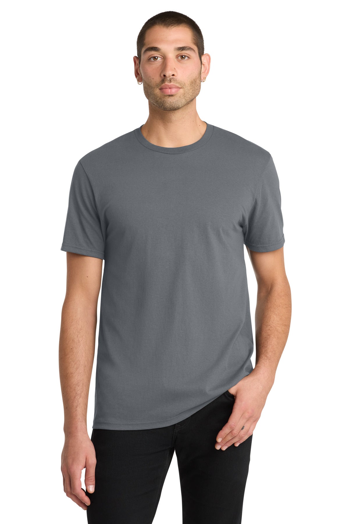 District The Concert Tee DT5000 Charcoal