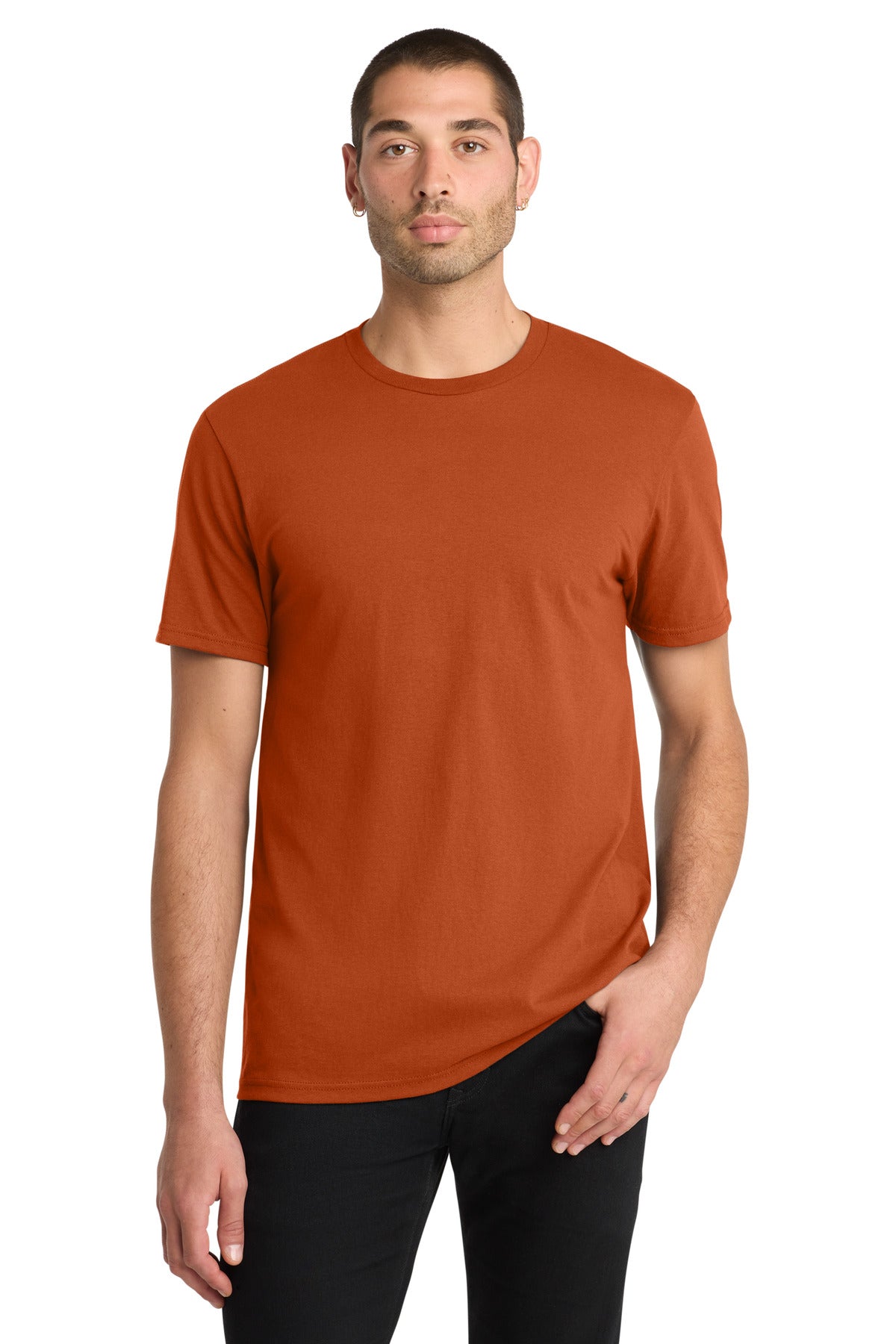 District The Concert Tee DT5000 Deep Orange