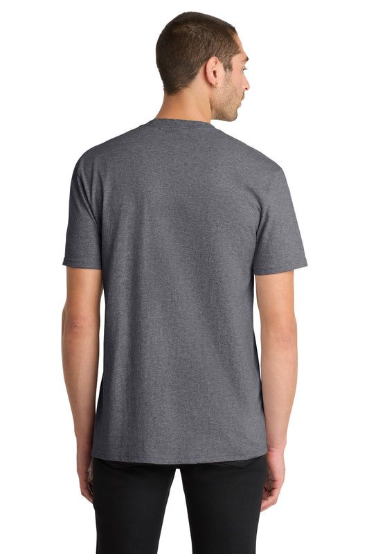 District The Concert Tee DT5000 Heathered Charcoal