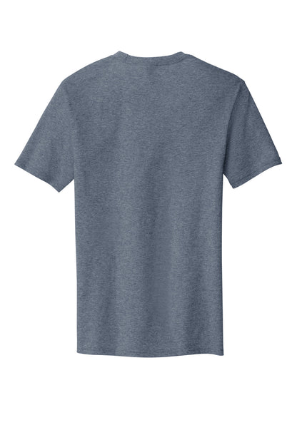 District The Concert Tee DT5000 Heathered Navy
