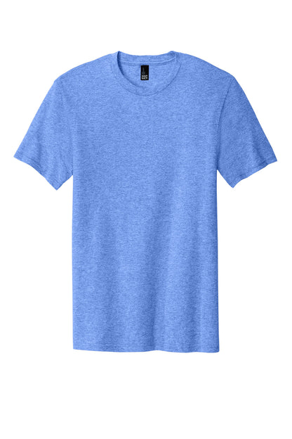 District The Concert Tee DT5000 Heathered Royal