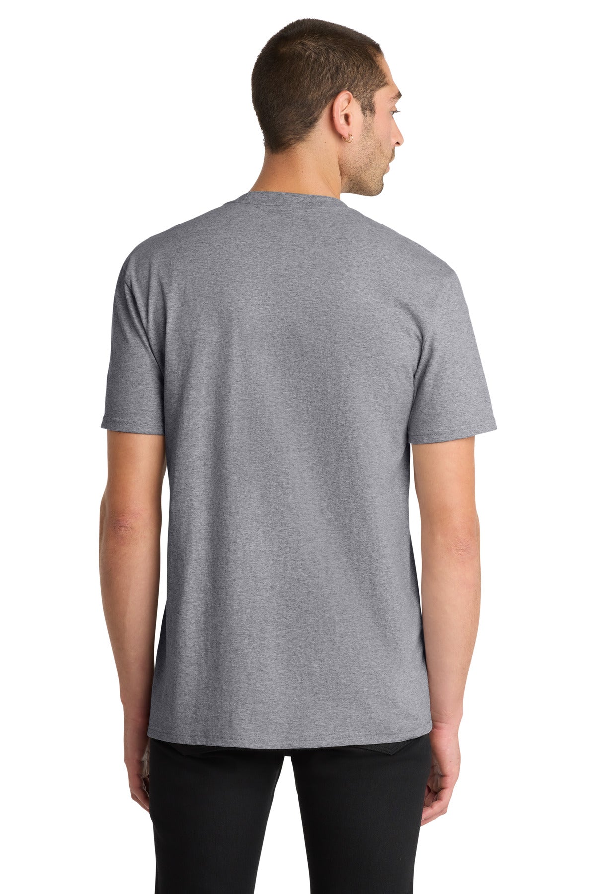 District The Concert Tee DT5000 Heather Grey