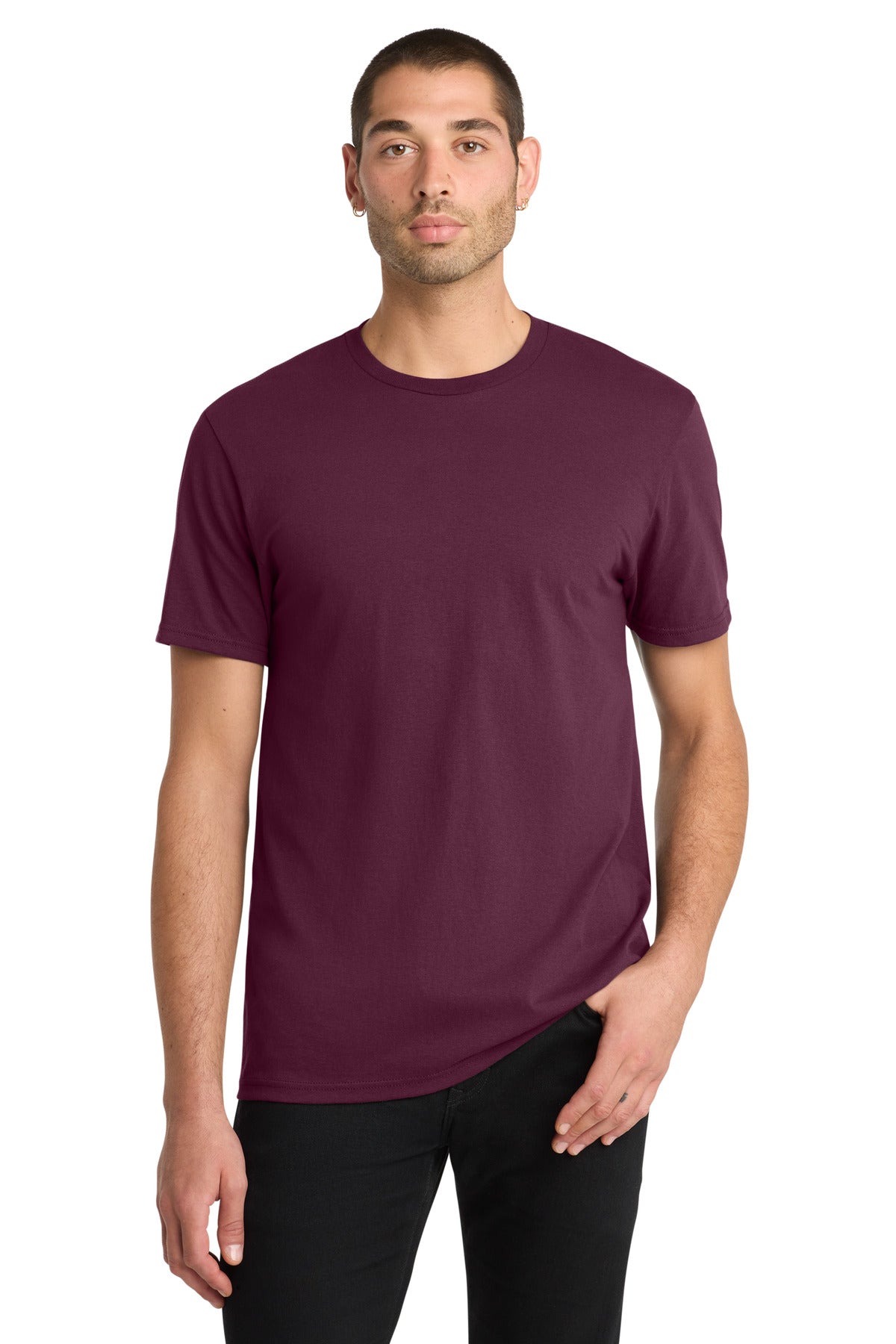District The Concert Tee DT5000 Maroon