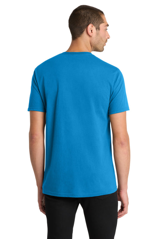 District The Concert Tee DT5000 Neon Blue
