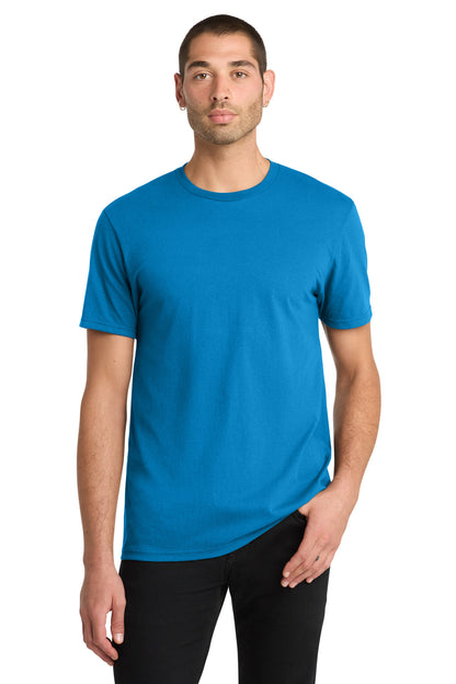 District The Concert Tee DT5000 Neon Blue