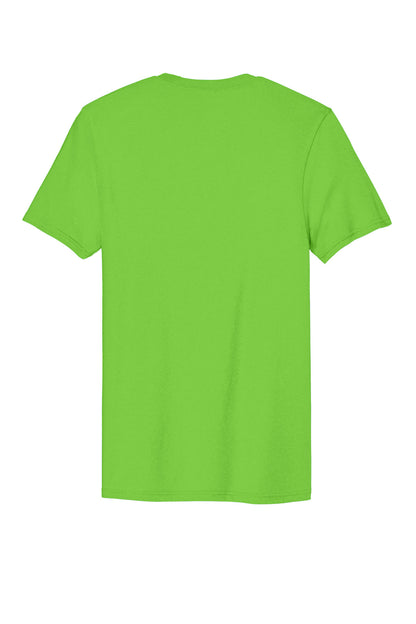 District The Concert Tee DT5000 Neon Green