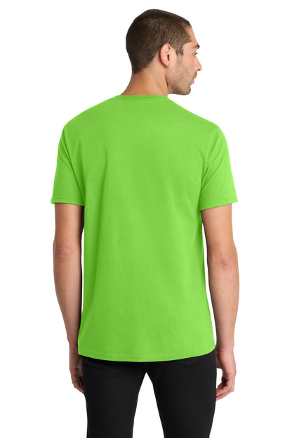 District The Concert Tee DT5000 Neon Green