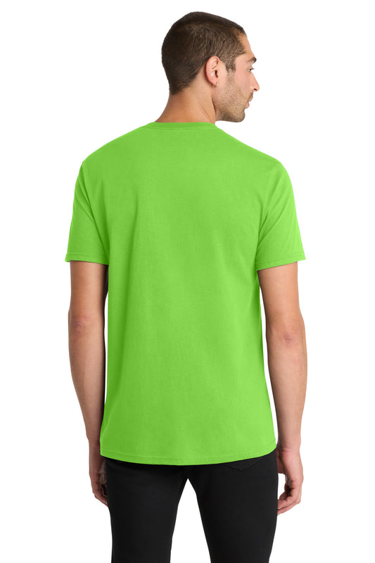 District The Concert Tee DT5000 Neon Green
