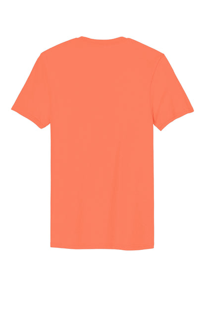 District The Concert Tee DT5000 Neon Orange