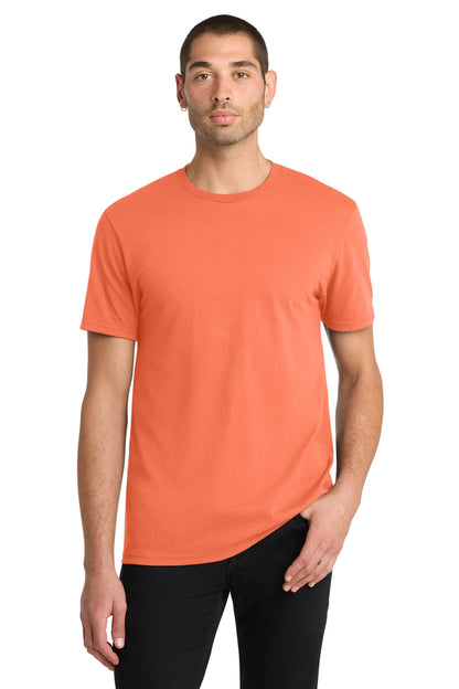 District The Concert Tee DT5000 Neon Orange