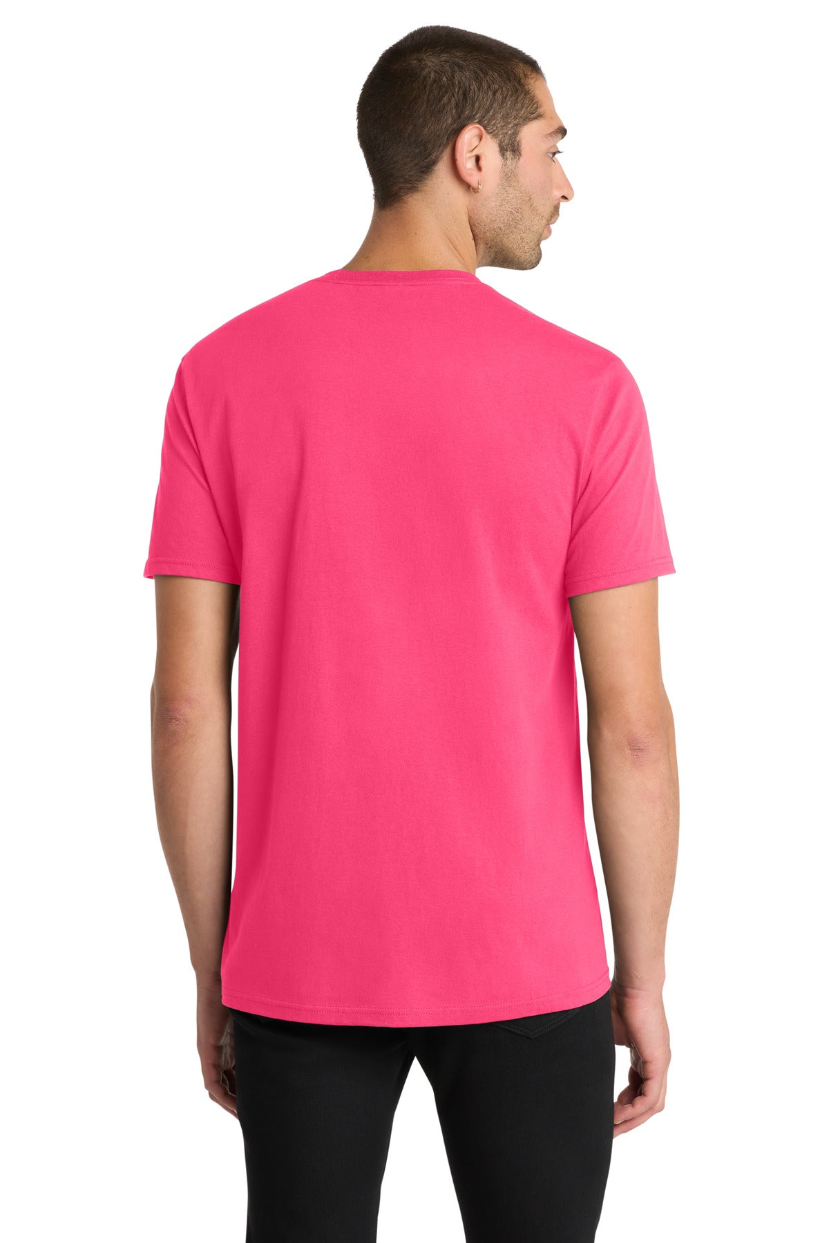 District The Concert Tee DT5000 Neon Pink
