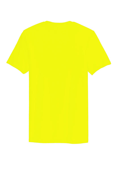 District The Concert Tee DT5000 Neon Yellow