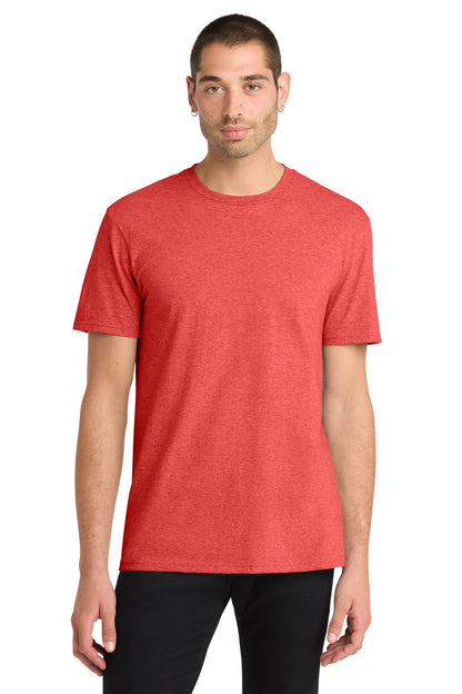 District The Concert Tee DT5000 New Red Heather