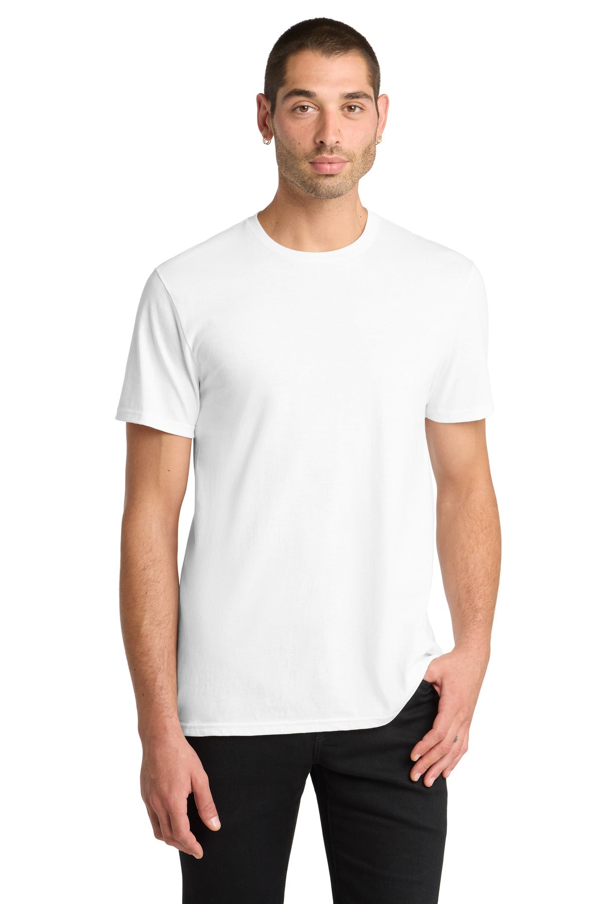 District The Concert Tee DT5000 White