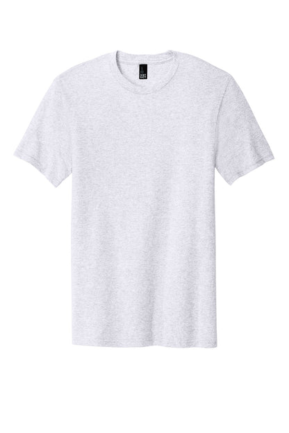 District The Concert Tee DT5000 White Heather
