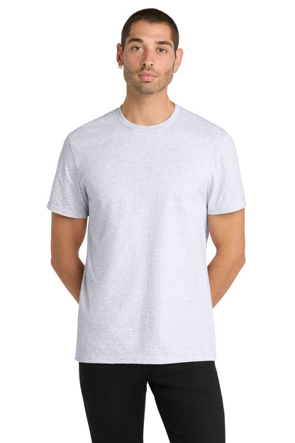 District The Concert Tee DT5000 White Heather
