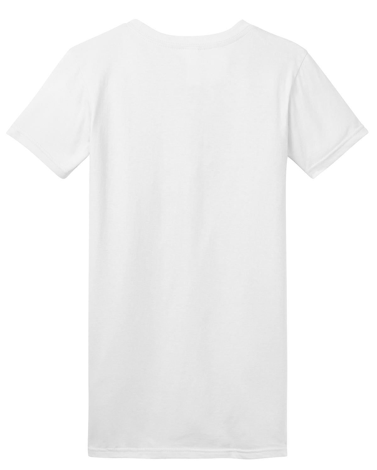 District Women's Fitted The Concert Tee DT5001 White