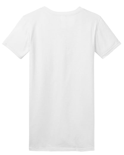 District Women's Fitted The Concert Tee DT5001 White