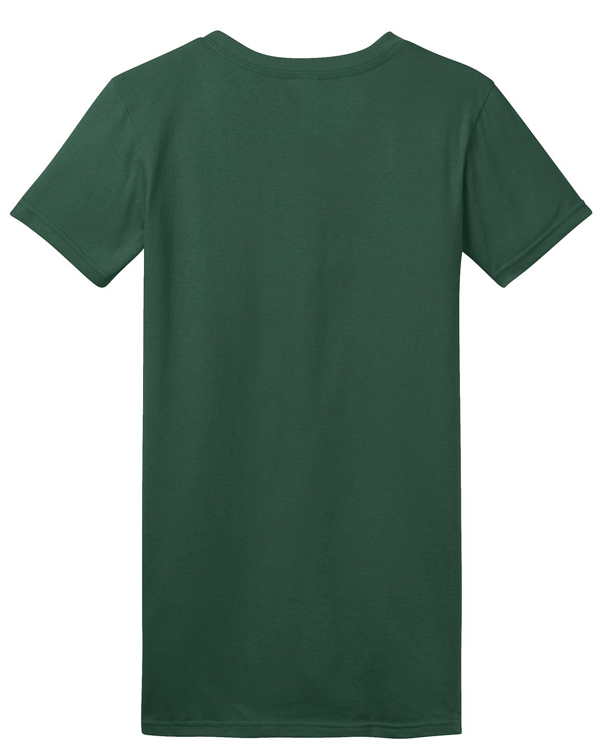 District Women's Fitted The Concert Tee DT5001 Forest Green