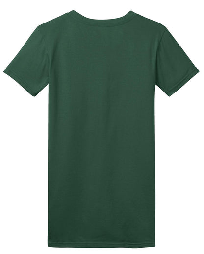 District Women's Fitted The Concert Tee DT5001 Forest Green