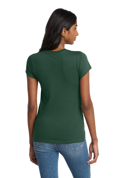 District Women's Fitted The Concert Tee DT5001 Forest Green